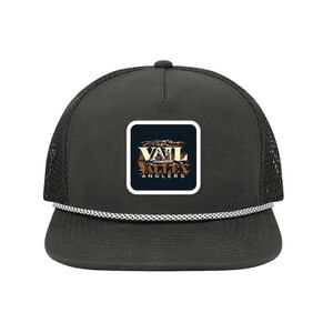 VVA x Lakes Rivers Streams Perfect Afternoon Trucker Hat in Black